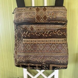 Wild West Tapestry Purse Bag Boulder Colorado HoBo Mountain Heavy Duty Crossbody